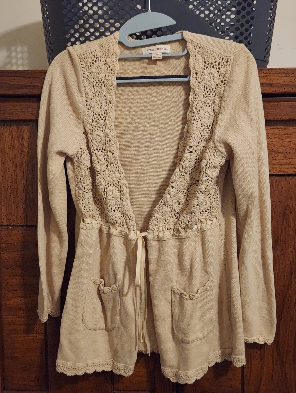 April Cornell Crochet Cardigan